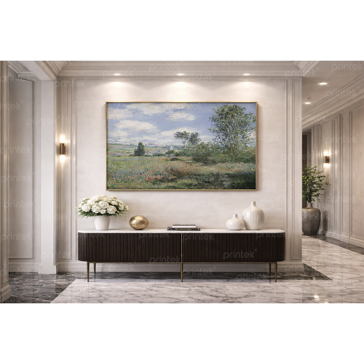 Tranh Claude Monet, tranh treo tường canvas - TT9733