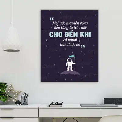 Tranh động lực văn phòng, cỡ 40x60cm – DL27