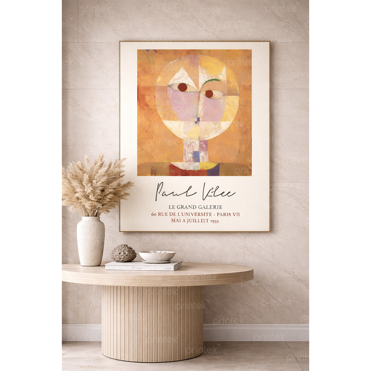 Tranh treo tường canvas họa sĩ Paul Klee - TT8642