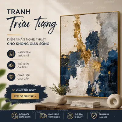 Banner những mẫu tranh trừu tượng mới nhất
