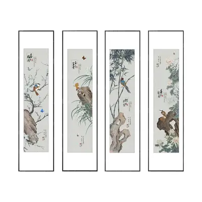 Bộ tranh Tứ quý Xuân Hạ Thu Đông - TB13323298