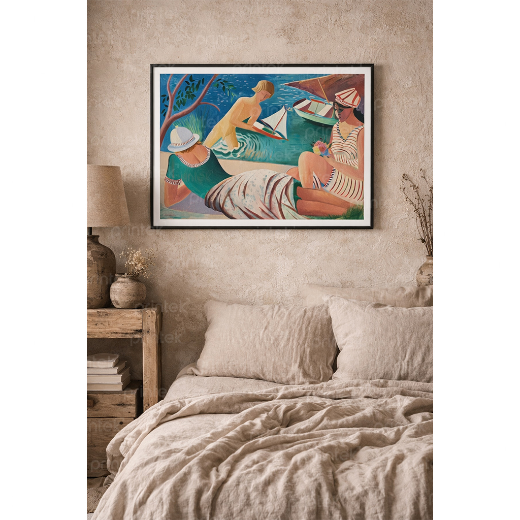 Tranh trừu tượng phong cảnh - TB13323266