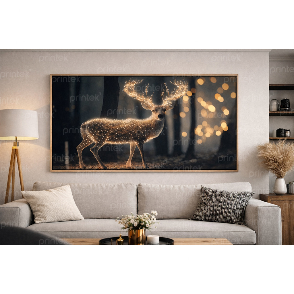 Tranh canvas treo tường hình hươu - ADB07