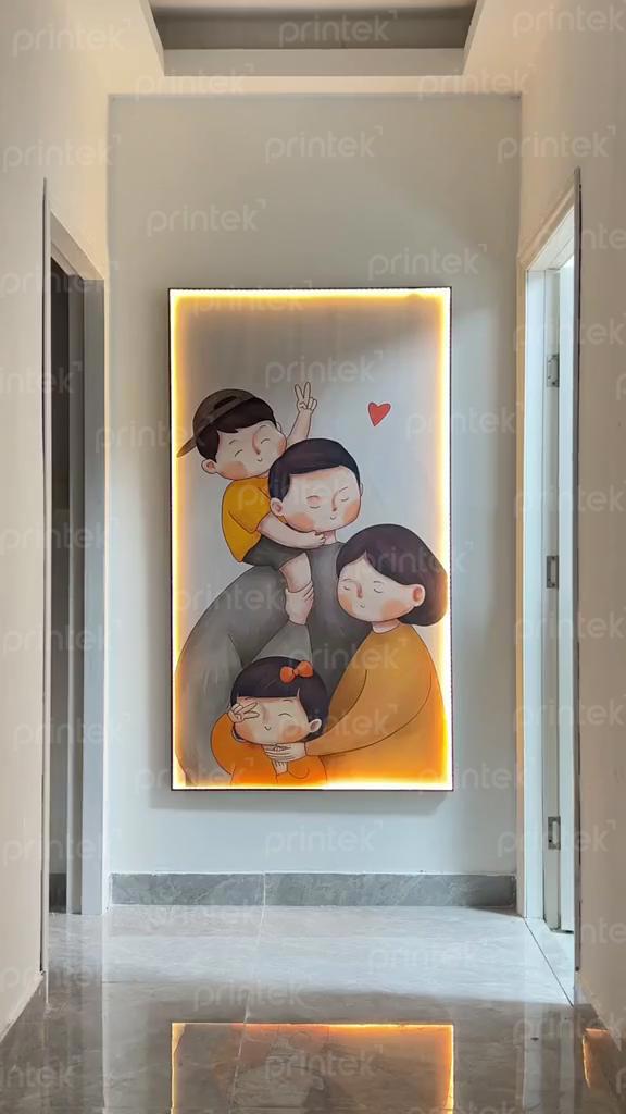 Tranh đèn led siêu mỏng