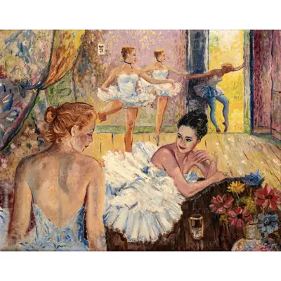 Tranh sơn dầu chân dung - TB332457837