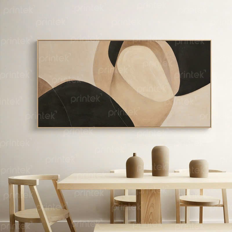 Tranh trừu tượng Wabi Sabi