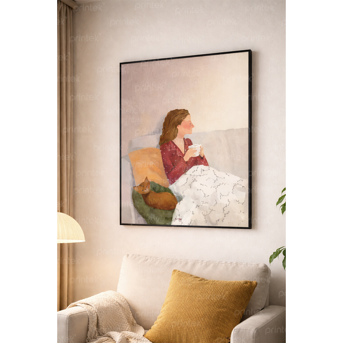 Tranh canvas treo tường cô gái – CG7532