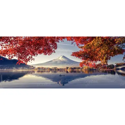 Tranh phong cảnh núi Phú Sĩ, Nhật Bản - ADB13323637