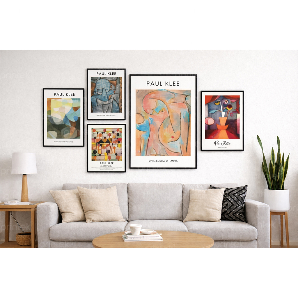 Tranh treo tường canvas họa sĩ Paul Klee - TT8993