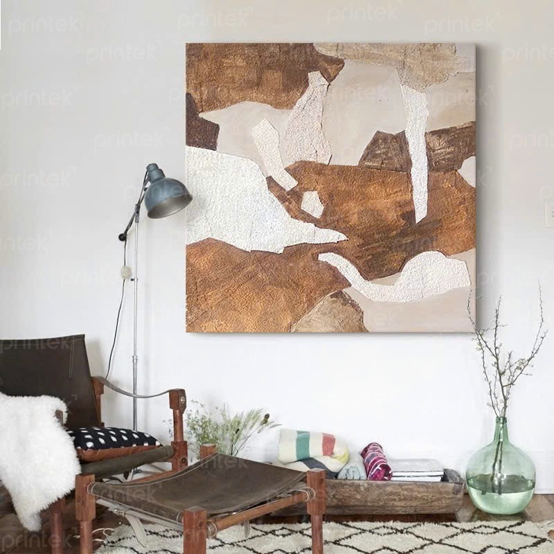 Tranh trừu tượng Wabi Sabi