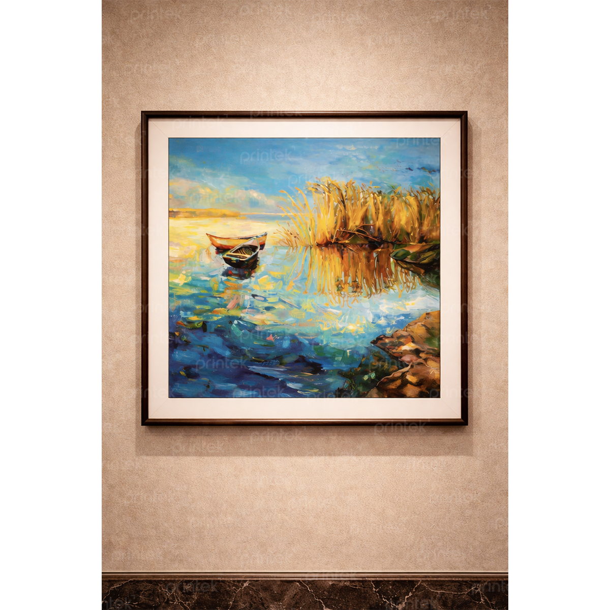 Tranh canvas phong cảnh, đã có khung - DC-ST8683