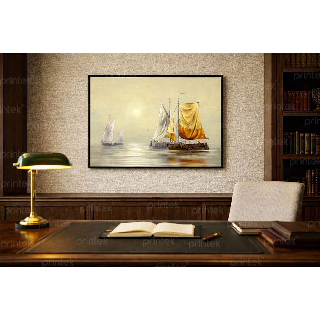 Tranh canvas phong cảnh, đã có khung - DC-ST4439