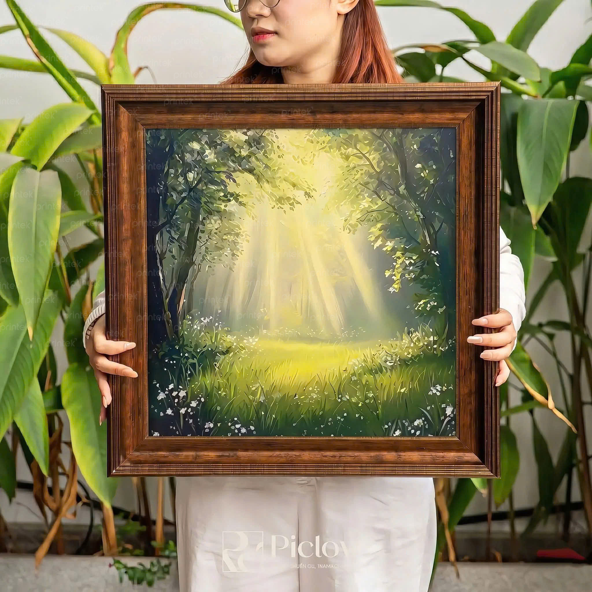 Tranh canvas treo tường phòng khách cao cấp - PL018