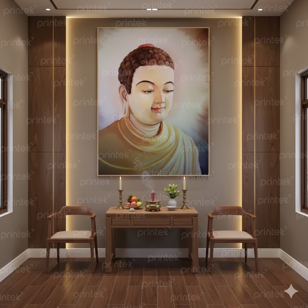 Tranh Phật giáo treo tường đẹp hợp phong thủy – MS4537