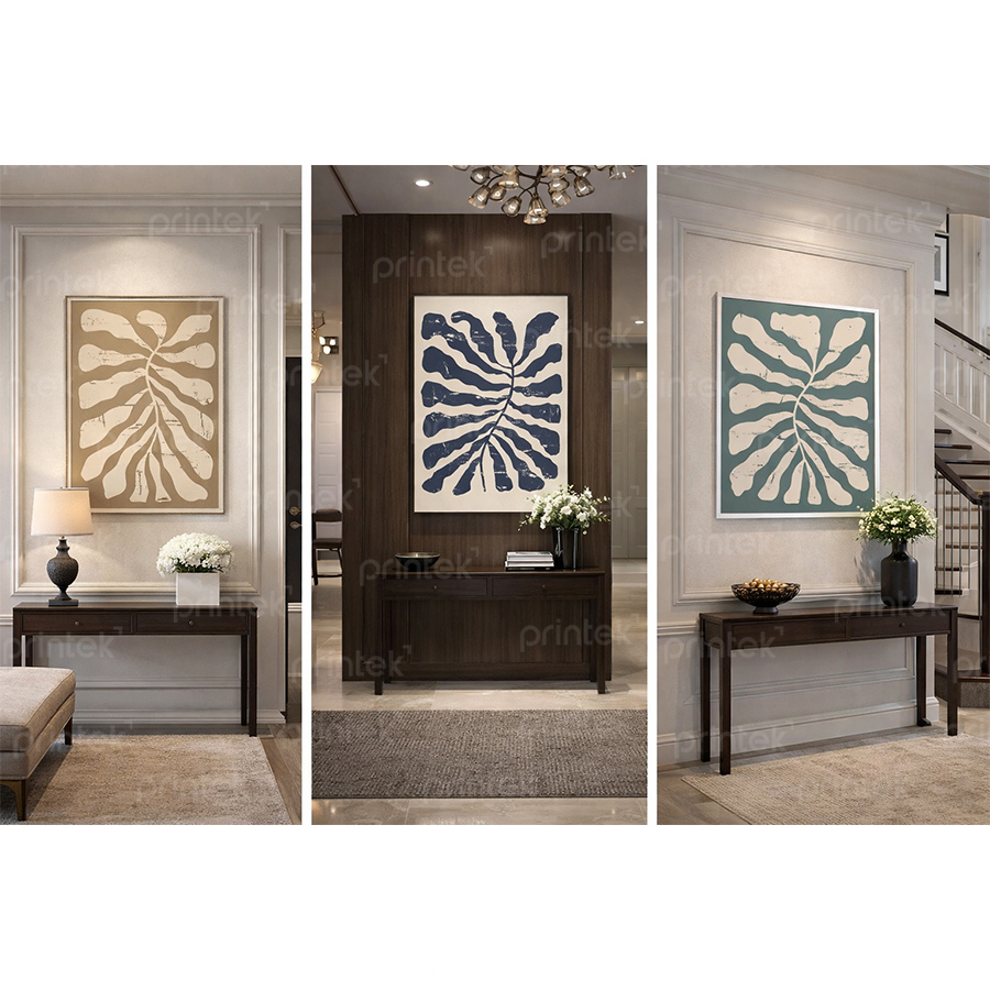 Bộ 3 tranh trừu tượng tối giản, in theo yêu cầu - ADB7959