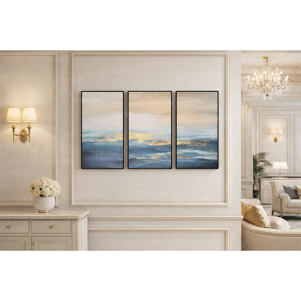 Bộ 3 tranh trừu tượng - ADB1332227
