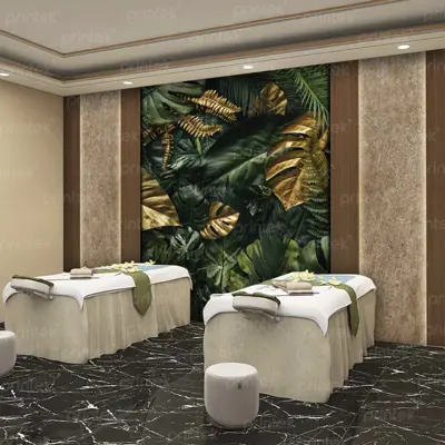 Tranh trang trí spa: Hòa mình trong sự tĩnh lặng của không gian tranh Thiền và Zen