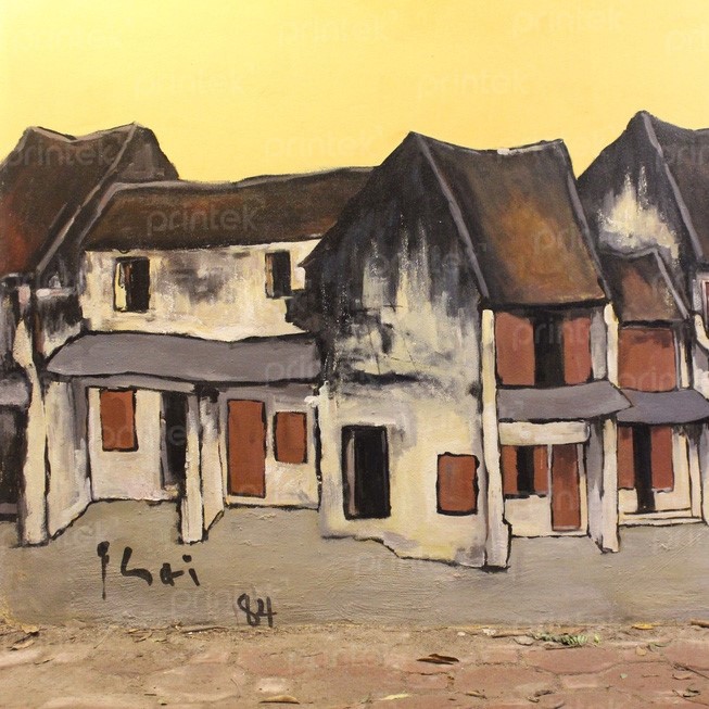 Những mẫu tranh phố cổ Hà Nội đầy hoài niệm cho người yêu thủ đô
