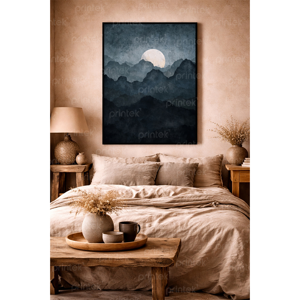 Tranh phong cảnh đã có khung - ADB133273