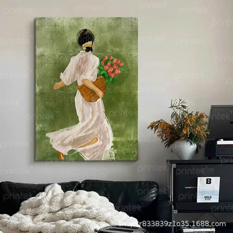 Tranh treo tường cô gái