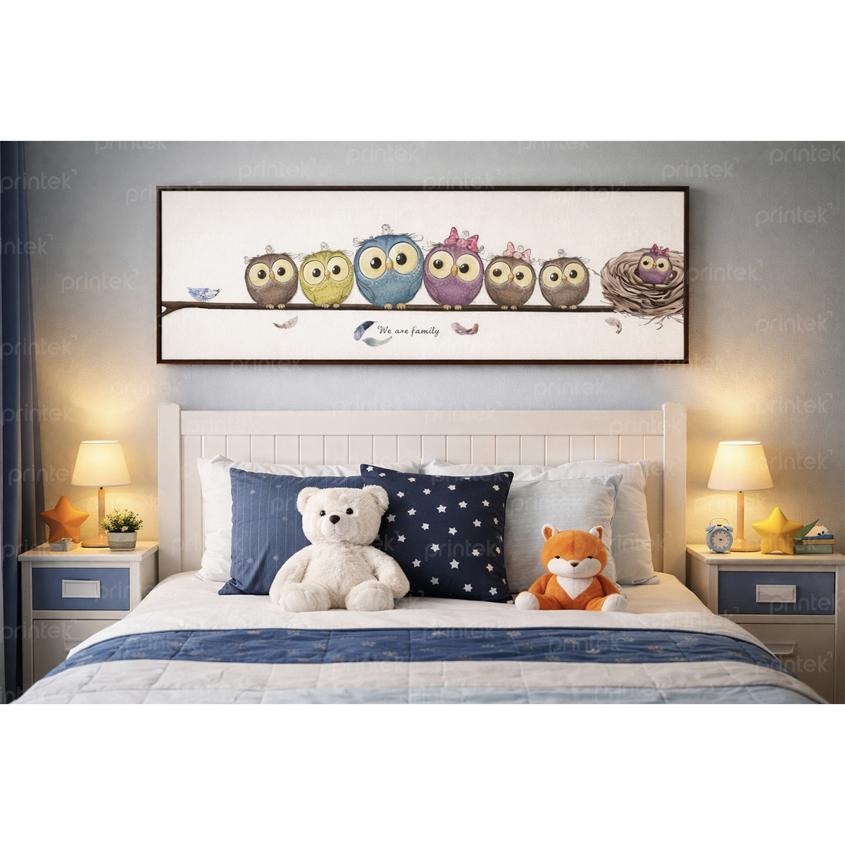 Tranh hoạt hình treo phòng cho bé – MS4945