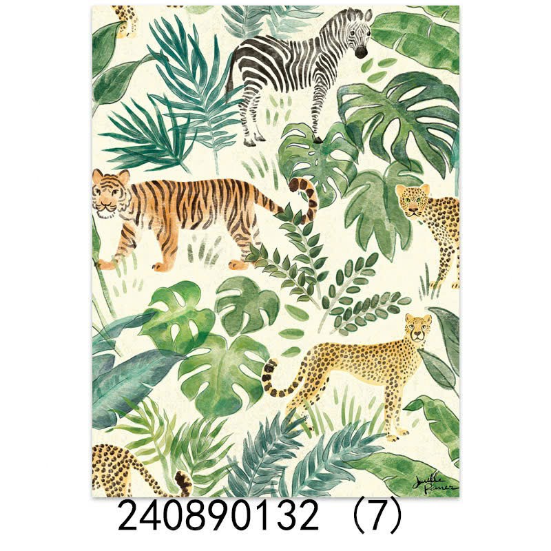 Tranh dán tường phong cách nhiệt đới – TT2459