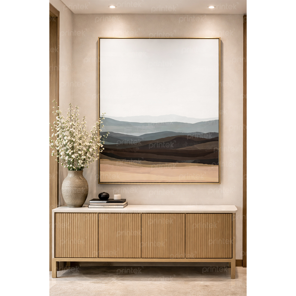 Tranh trừu tượng đã có khung - TB13323283