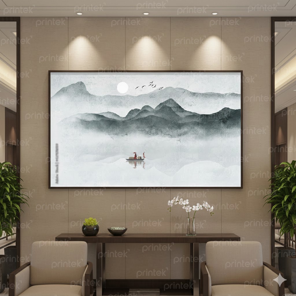 Tranh Sơn thủy hữu tình