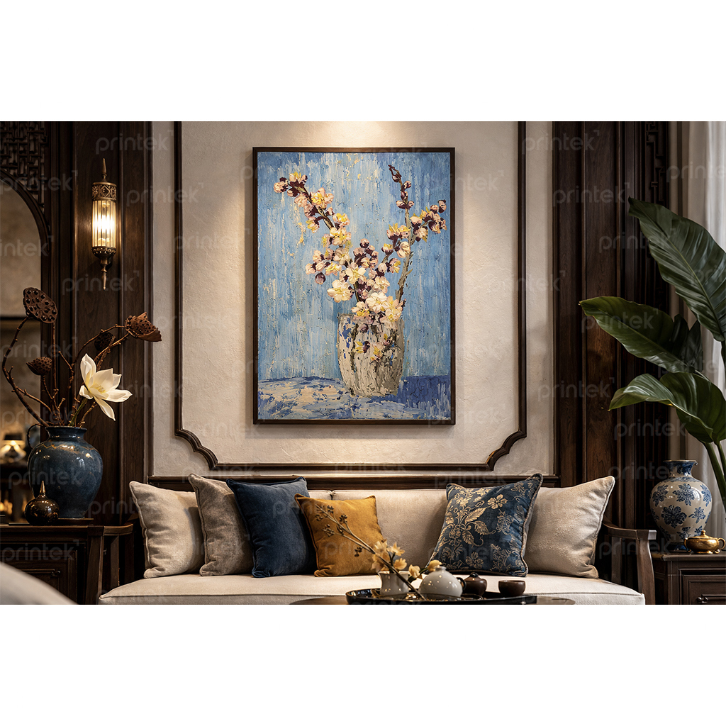 Tranh canvas Hoa, đã có khung - DC-ST5300