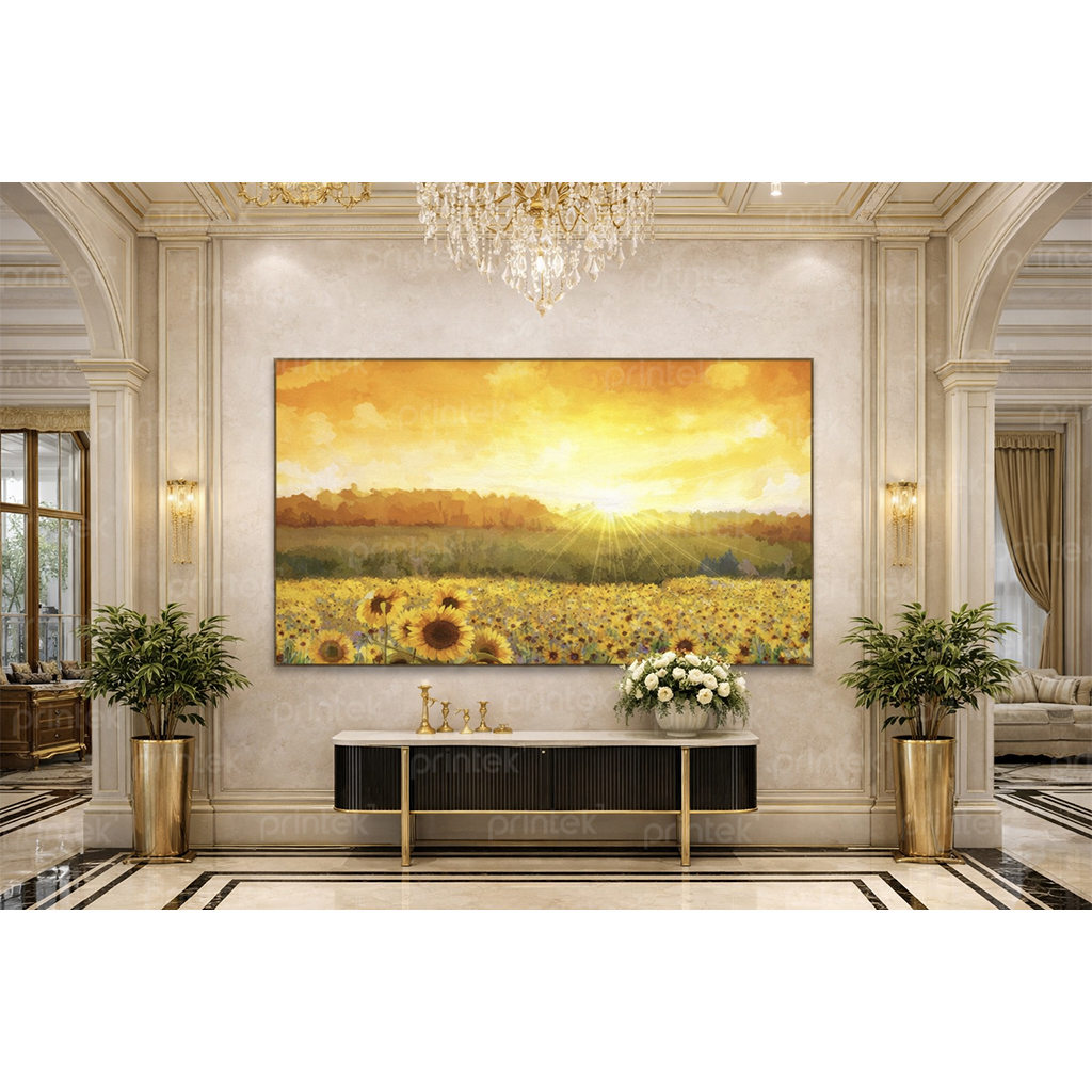 Tranh phong cảnh Hoa hướng dương – MS4640