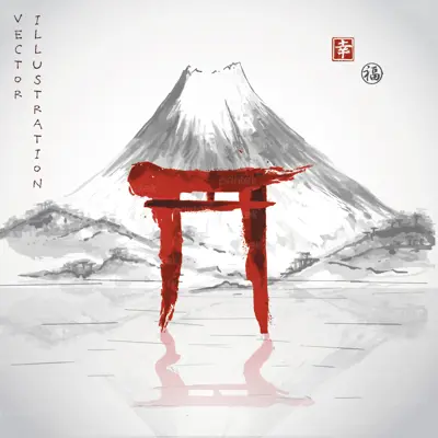 Tranh cổng trời Torii, trang trí nhà hàng, quán ăn Nhật Bản – DC-NB011