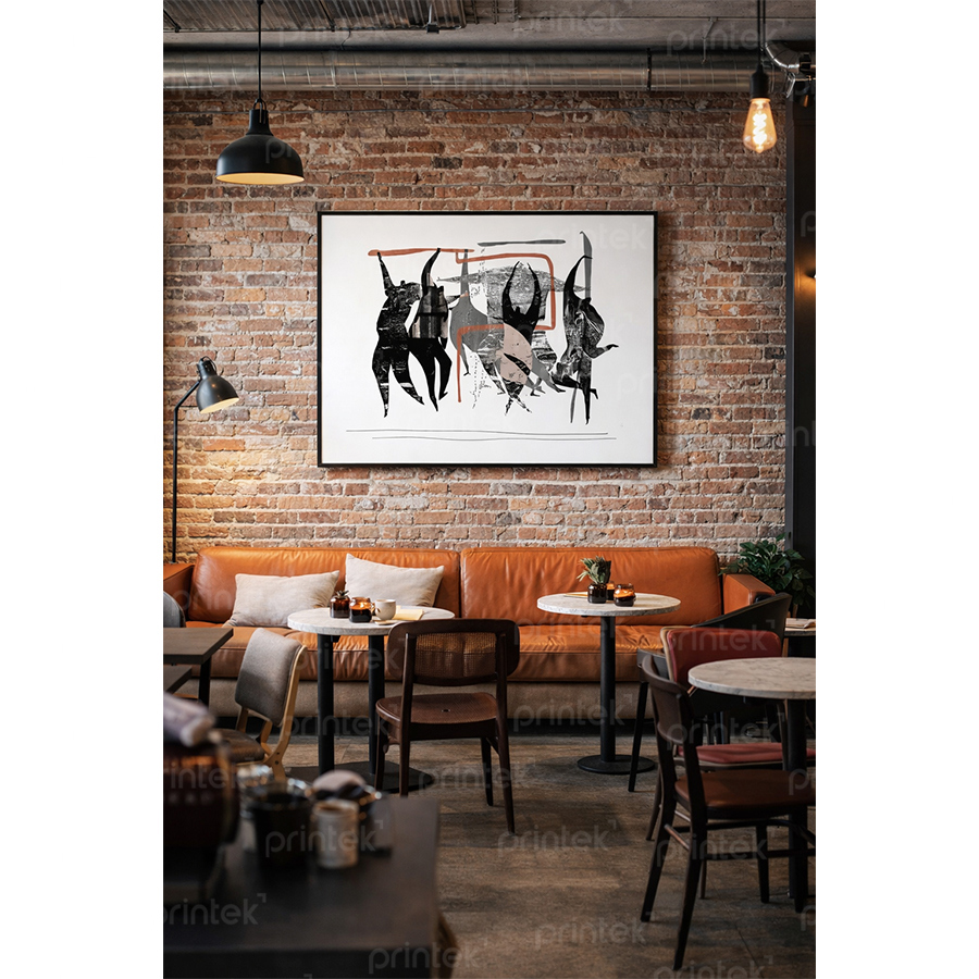 Tranh trừu tượng tối giản - TB13323259