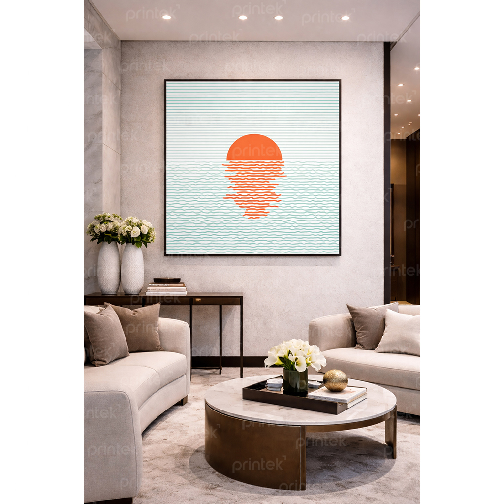 Tranh trừu tượng, đã có khung – ST421