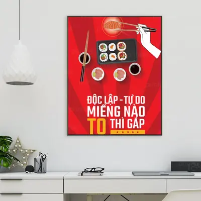 Tranh động lực văn phòng, cỡ 40x60cm – DL001-66