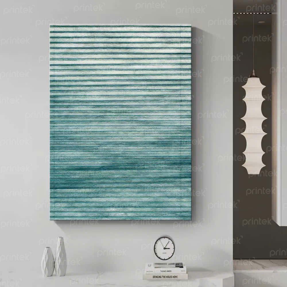 Tranh trừu tượng tối giản, tranh canvas in theo yêu cầu- PT09019