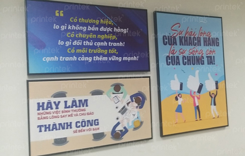 Tranh động lực trang trí văn phòng