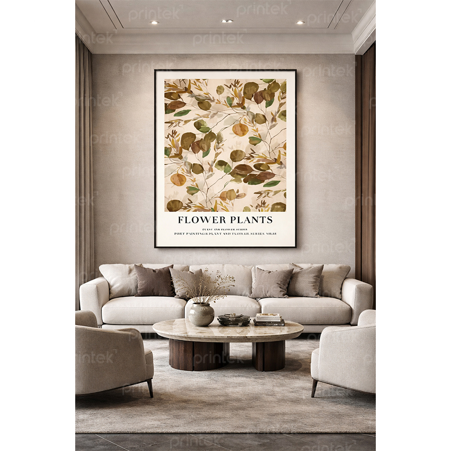 Tranh hoa trang trí phòng khách - H3222