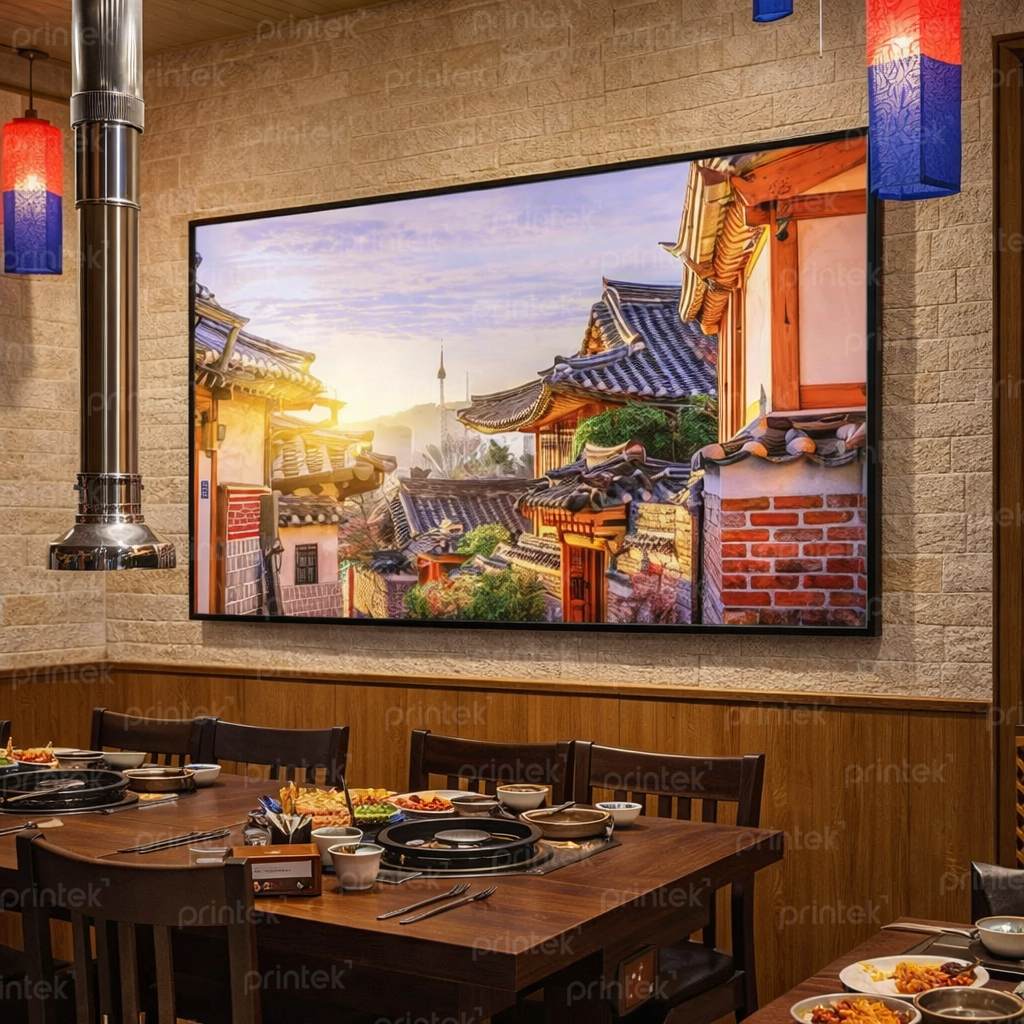 Tranh nhà hàng Hàn Quốc