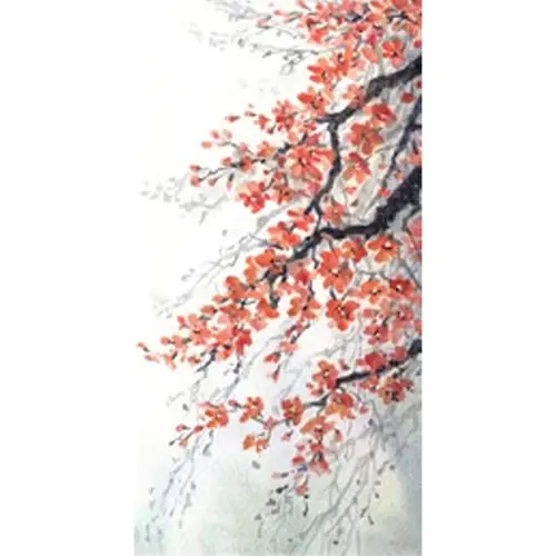 Watercolor Painting Hanging Branches Fragrant 260Nw 92970229 (2)