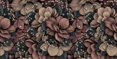 Tranh canvas họa tiết hoa sang trọng - ST3705