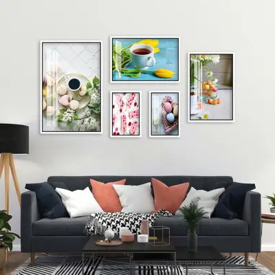 Tranh trang trí nhà hàng quán cafe, đã có khung - A572