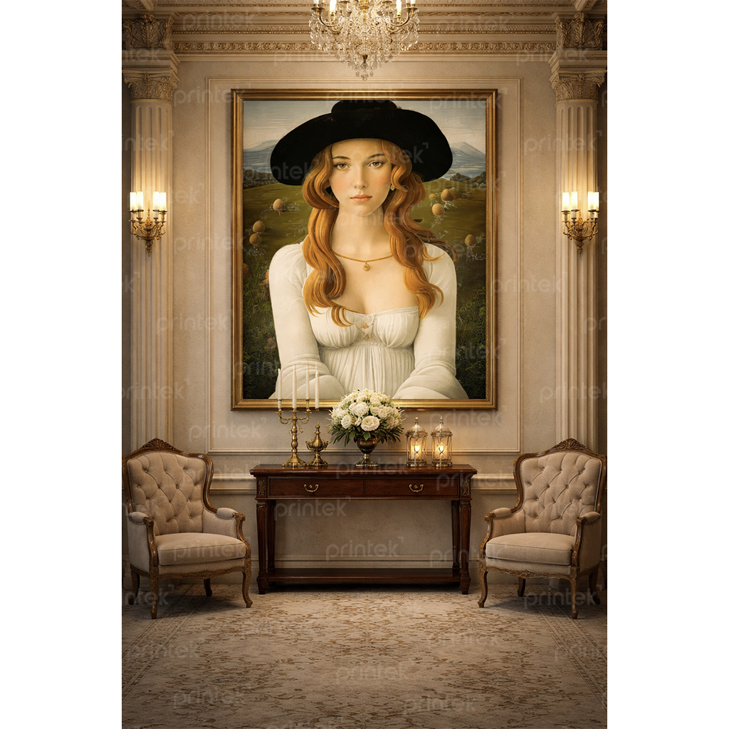 Tranh chân dung phong cách Phục Hưng - MF33245222