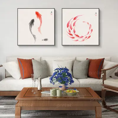 Tranh decor phòng khách - Bí quyết tạo điểm nhấn tinh tế cho không gian sống của bạn