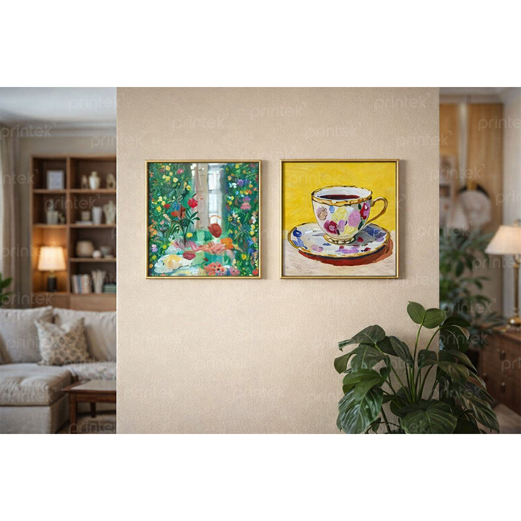 Tranh trừu tượng màu sắc  - TT4293