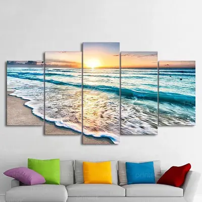 Những mẫu tranh phong cảnh biển bạn nhất định sẽ thích