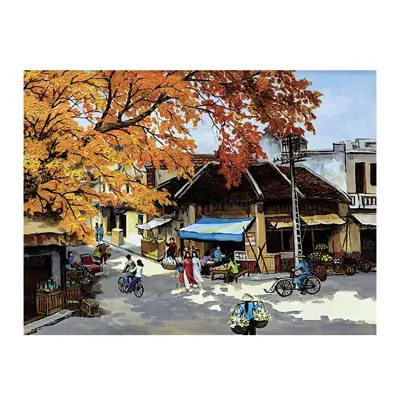 Tranh phong cảnh phố cổ Hà Nội - PC544